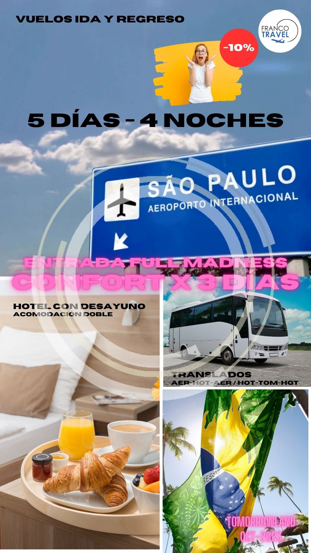 FE03 Tomorrowland Sao Paulo 10%OFF