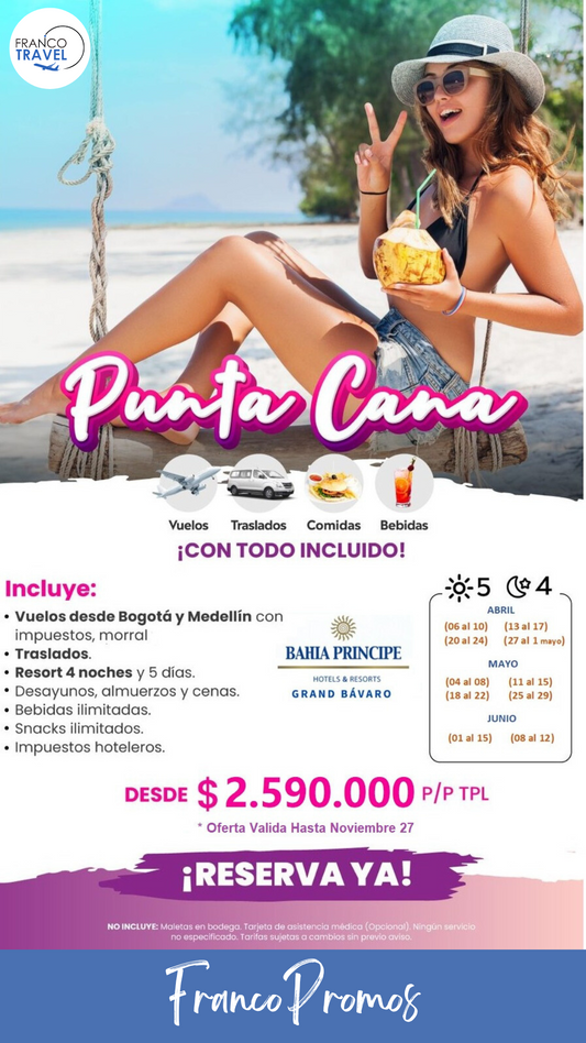 FA09 Punta Cana todo incluido